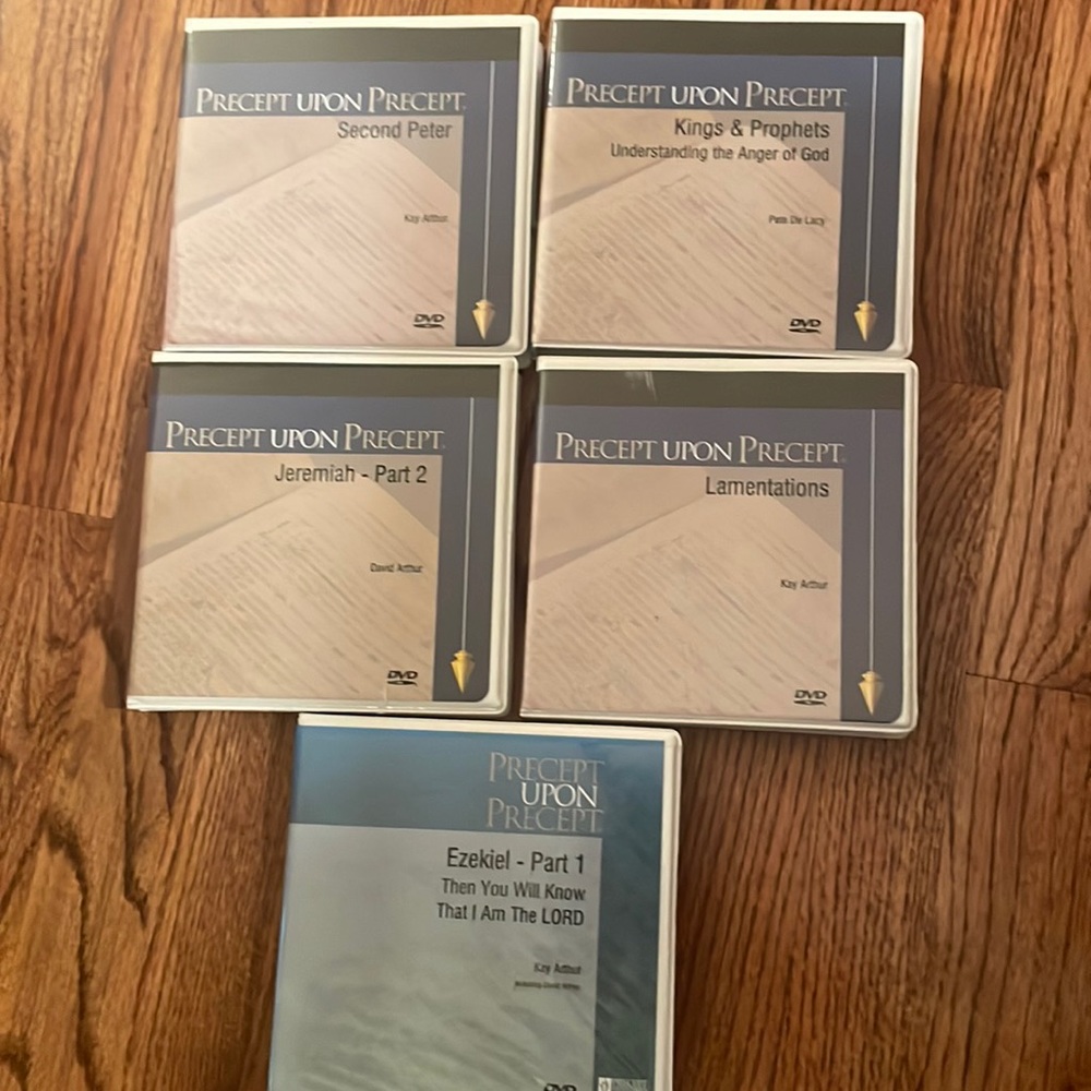 Precept Ministries DVD lectures for various Bible studies